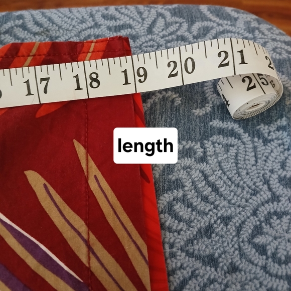 3GAP Women's Vintage Red Tropical Print Skirt  Size 8 - Picture 6 of 10